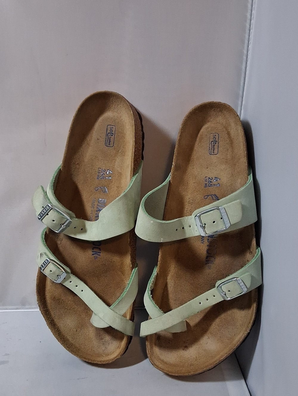 Birkenstock Mayari 2 buckle seafoam green, 41